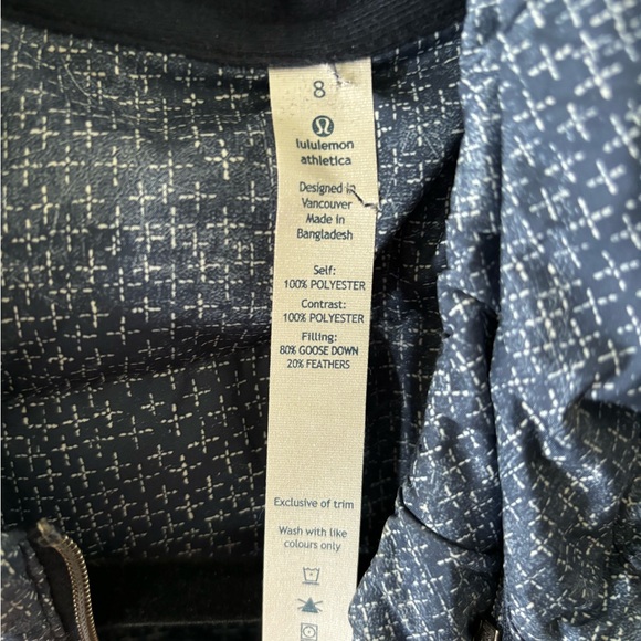 Lululemon Spring Fling puffy vest, size 8 - Picture 6 of 6